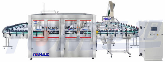 Купить Полностью автоматическая пистоновая моноблоковая заполнительная машина 100 мл-1 л online manufacture