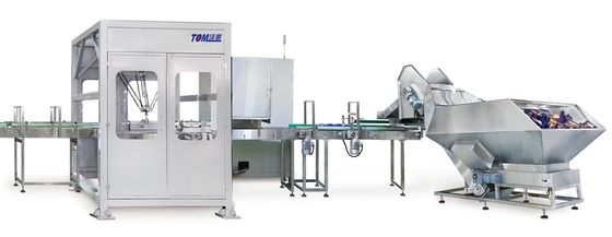 Купить Высокоскоростная паутина бутылочная расшифровочная машина для точного размещения пустых бутылок Производство в сети