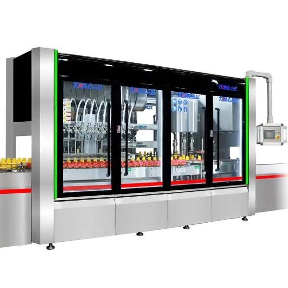 1l-5l пищевое масло приправы масло соус сок уксус высокоскоростная автоматическая машина для заполнения и упаковки 4