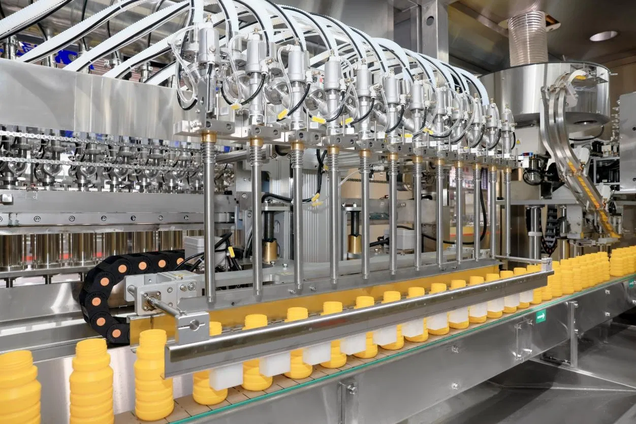 1l-5l пищевое масло приправы масло соус сок уксус высокоскоростная автоматическая машина для заполнения и упаковки 5